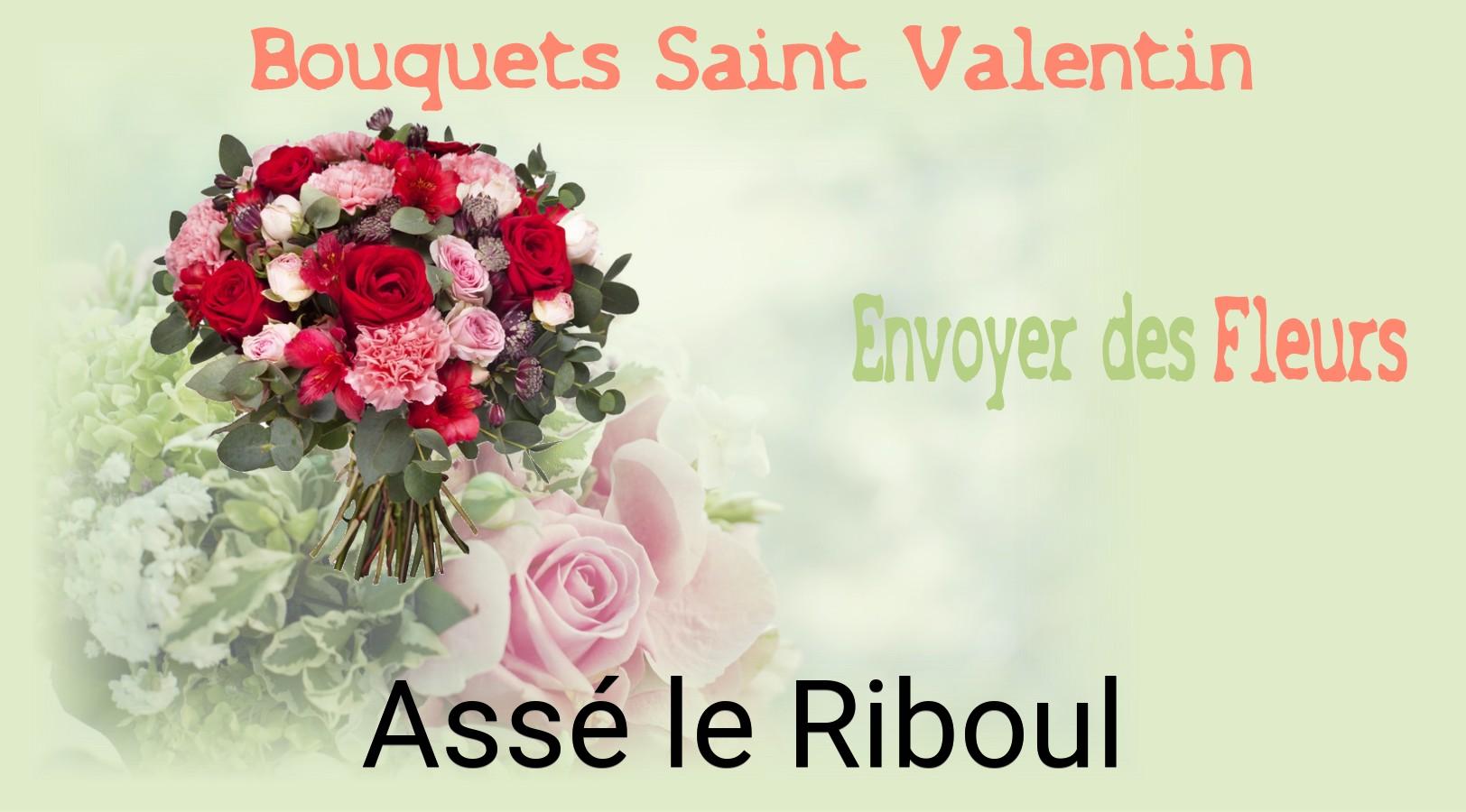Roses de Saint-Valentin livrées à Assé-le-Riboul